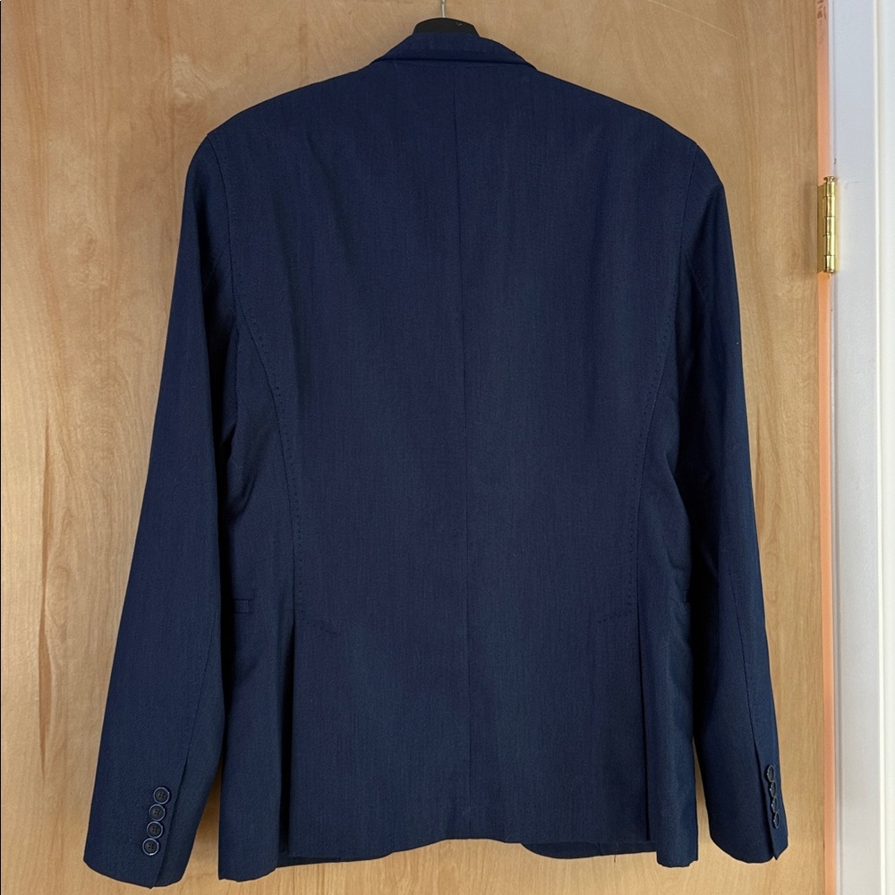 Zara Deep Blue Men's Blazer - Picture 10 of 13